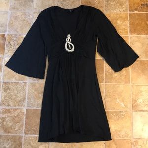 Grey Sky dress with snake embellishment